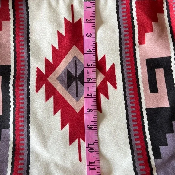 ❤️ Southwestern Aztec Boho Cowgirl Vegan Purse Tote Bag Brand New Condition ❤️ - Picture 12 of 13